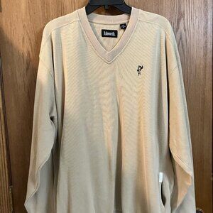 Ashworth V Neck‎ Golf Pullover. Size XL with Pockets